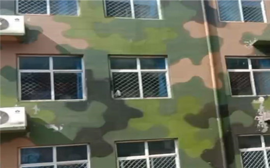 张家界墙面军用迷彩施工方案