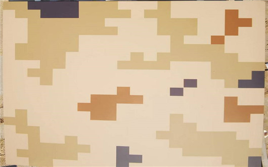 张家界荒漠迷彩漆喷涂